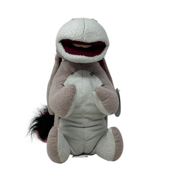 DISNEY STORE Eeyore Book of Pooh Gray Plush Donkey Pink Bow NWT - Picture 5 of 7
